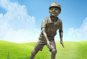 绵阳领雕塑：儿童公园里的铜雕精灵