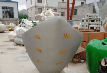 绵阳精美元宝雕塑，马到成功！