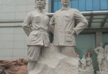 绵阳专属毛泽东雕塑，纪念革命先行者