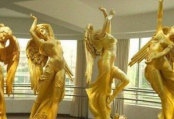 绵阳西方天使雕塑，精美绝伦