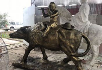 绵阳铸就永恒的美丽——牧童人物雕塑