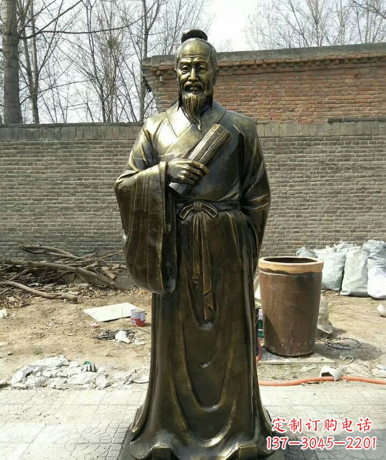 绵阳领雕塑:以张仲景铜雕为典范的传统工艺