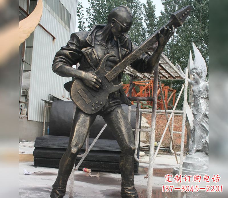 绵阳艺术化的铜雕吉他,给你不一样的审美体验