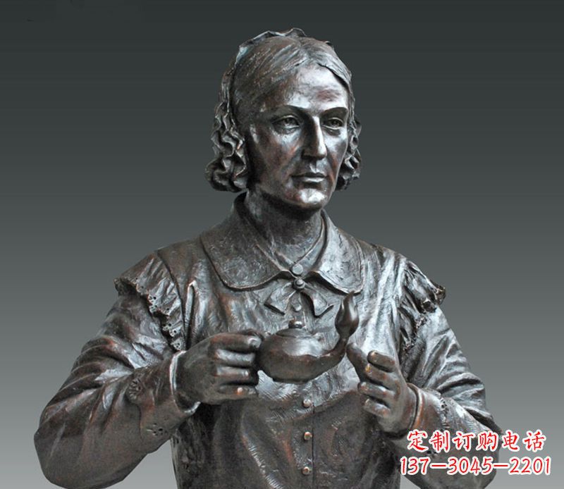 绵阳南丁格尔铜雕,尊贵雕塑定制