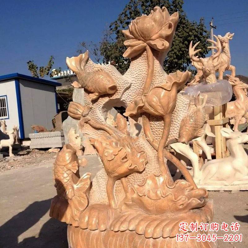 绵阳精美而独特的莲花石雕展现家居美学