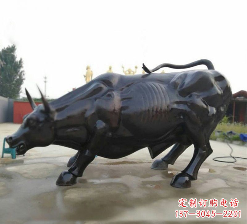 绵阳定制牛铜雕塑,品质卓越!
