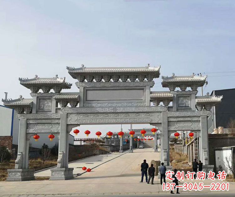 绵阳牌楼牌楼石雕