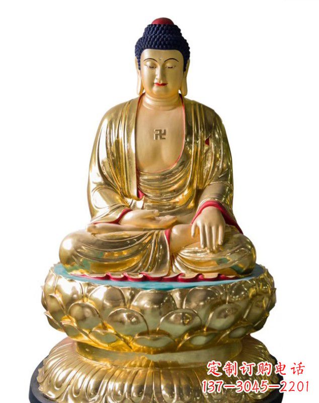 绵阳如来佛雕塑,神圣古朴艺术精品