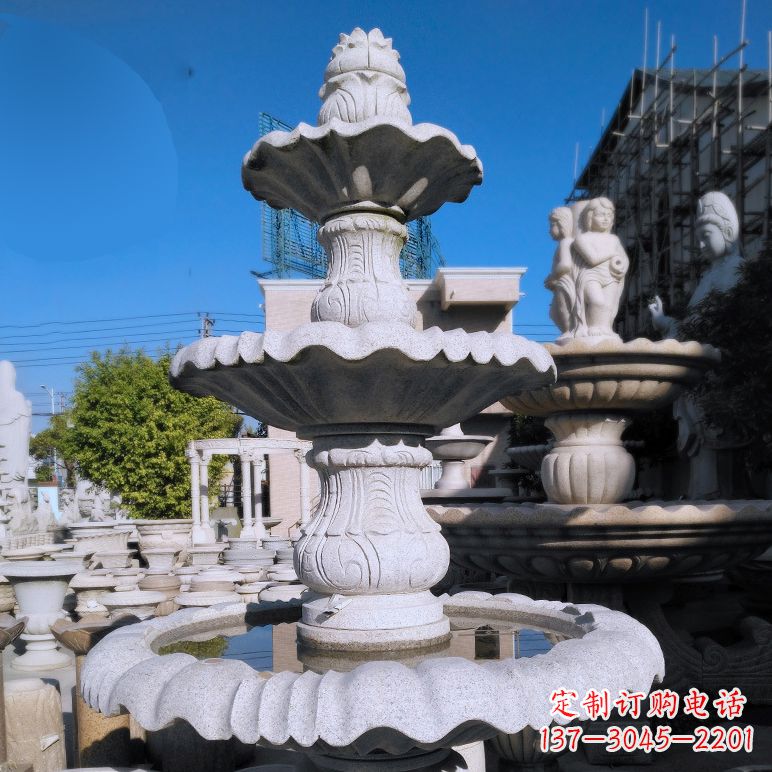 绵阳喷泉石雕池子