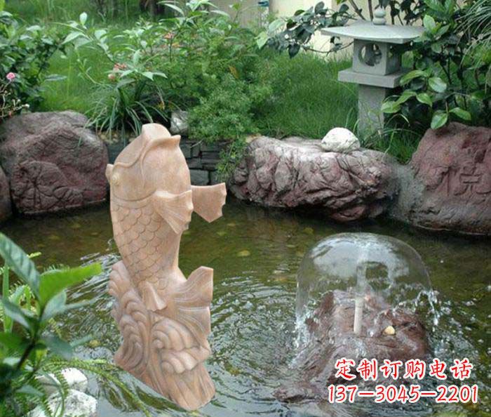 绵阳艺术化的鲤鱼雕塑,让你家的氛围变得更加温馨