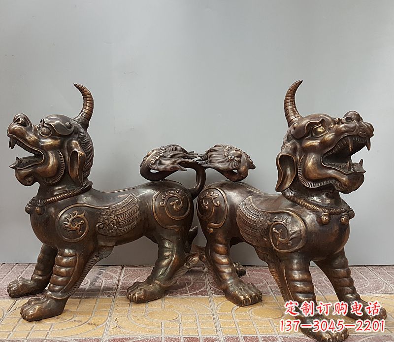 绵阳传统工艺:貔貅雕塑