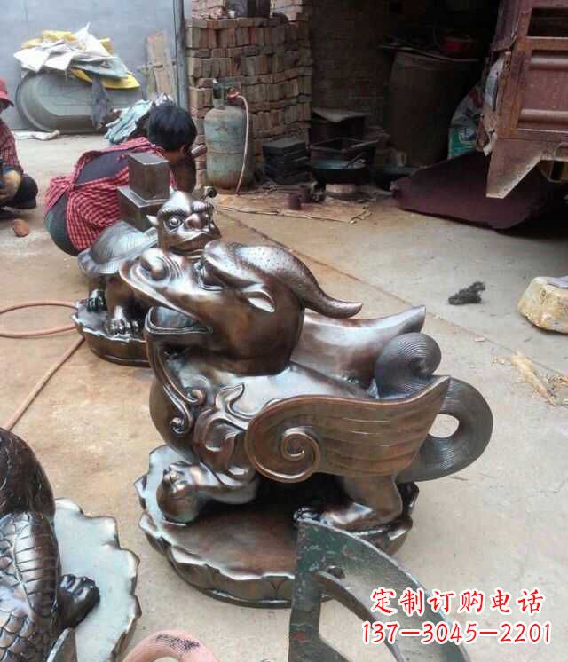 绵阳中领雕塑貔貅铜雕高雅非凡