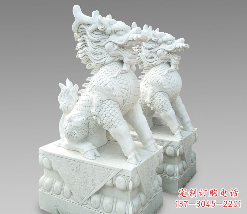 绵阳释迦牟尼麒麟石雕,吸煞驱邪