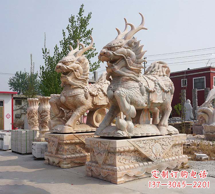 绵阳麒麟镇宅石雕塑,品质卓越,匠心之作