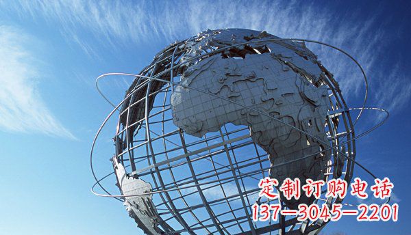 绵阳企业不锈钢地球雕塑