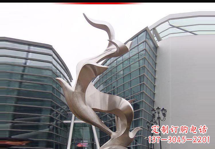 绵阳不锈钢雄鹰雕塑,永久定制精美景观
