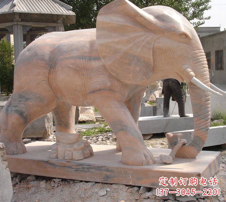 绵阳企业大象石雕