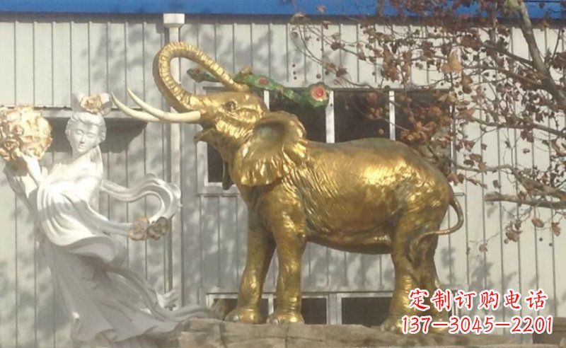 绵阳铜质大象雕塑,令人惊叹的精湛工艺