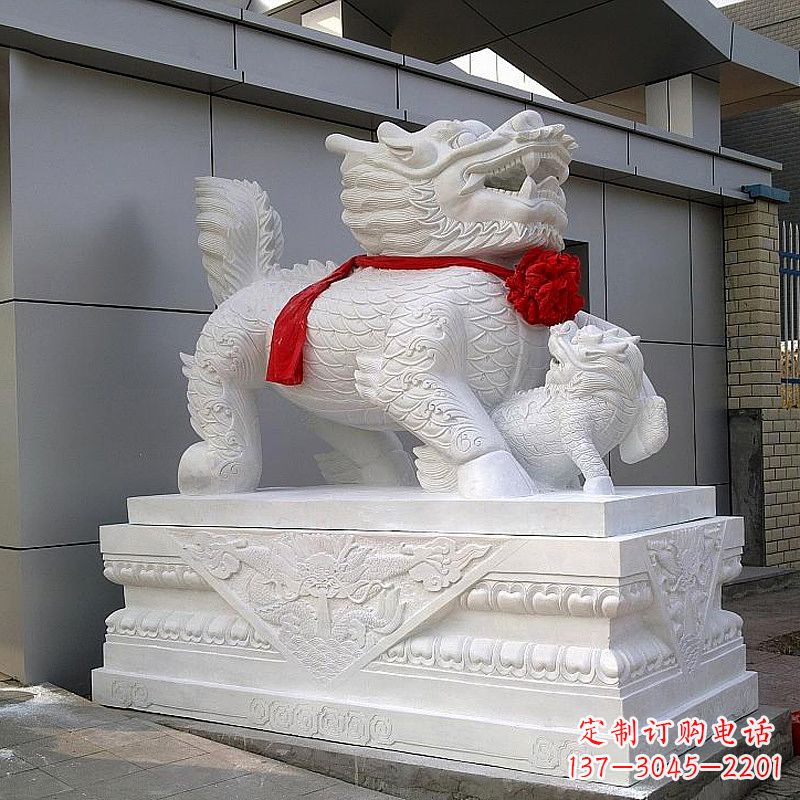 绵阳超精美的中国麒麟石雕