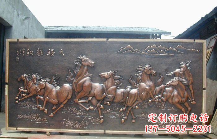 绵阳中领雕塑:古典造型的精美马雕塑