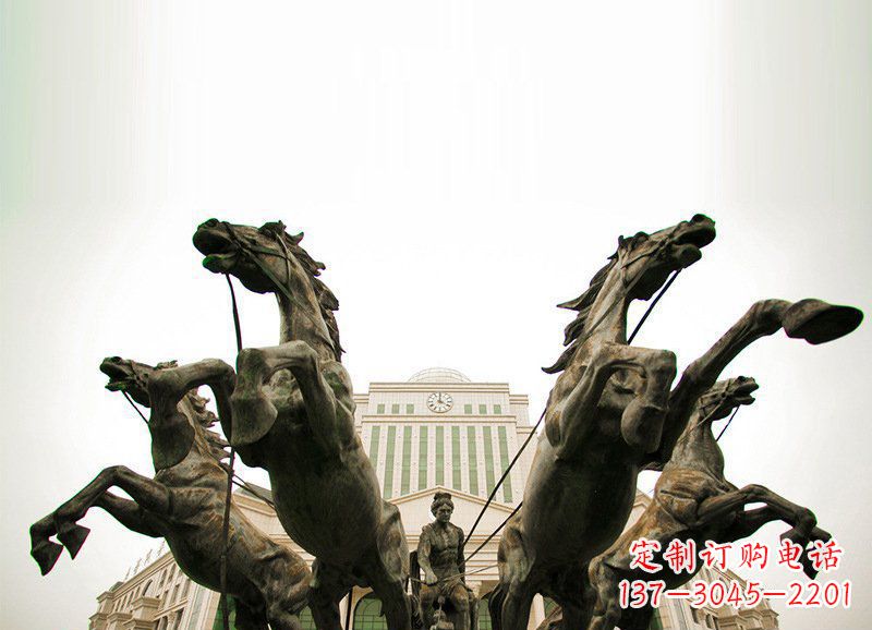 绵阳优雅马车雕塑,精致雕琢,点缀你的生活