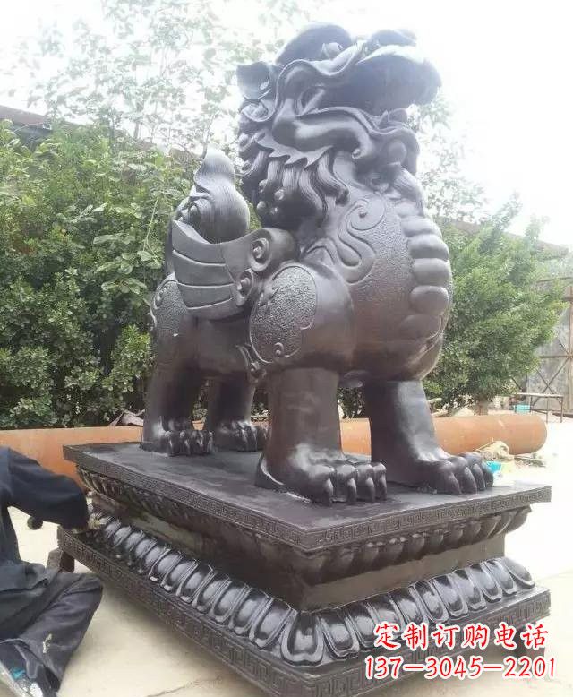 绵阳打造传统艺术象征——精美貔貅雕塑