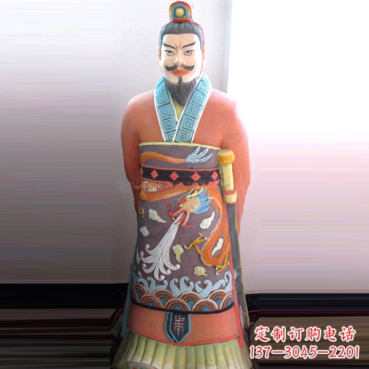 绵阳中国领先的秦始皇钢玻璃雕塑