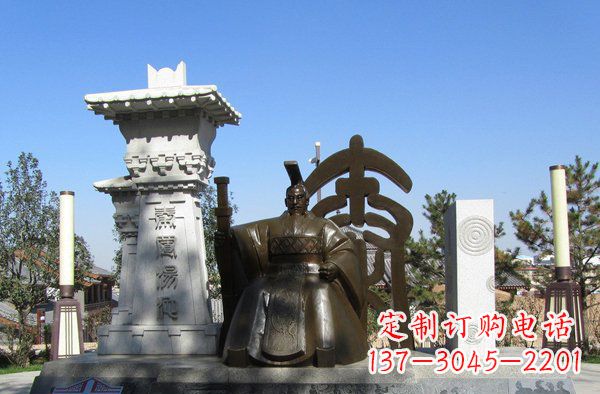 绵阳秦始皇雕塑,精致细腻,传承历史之美
