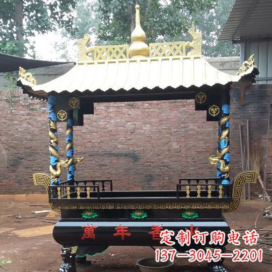绵阳琴书侣文铜香炉|传承文雅风韵