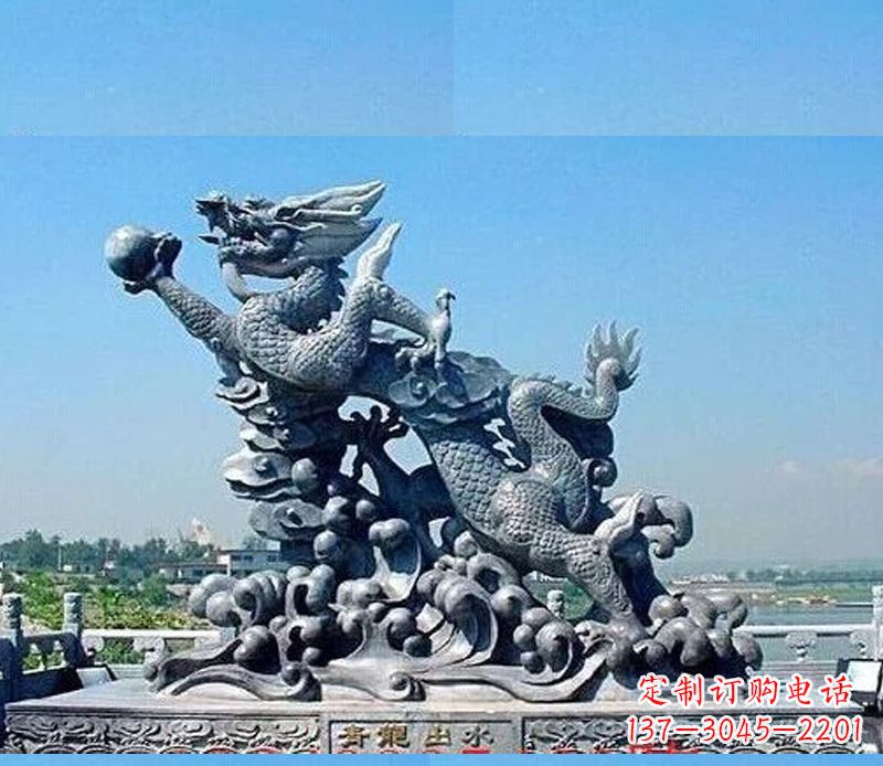 绵阳青龙出水景观石雕