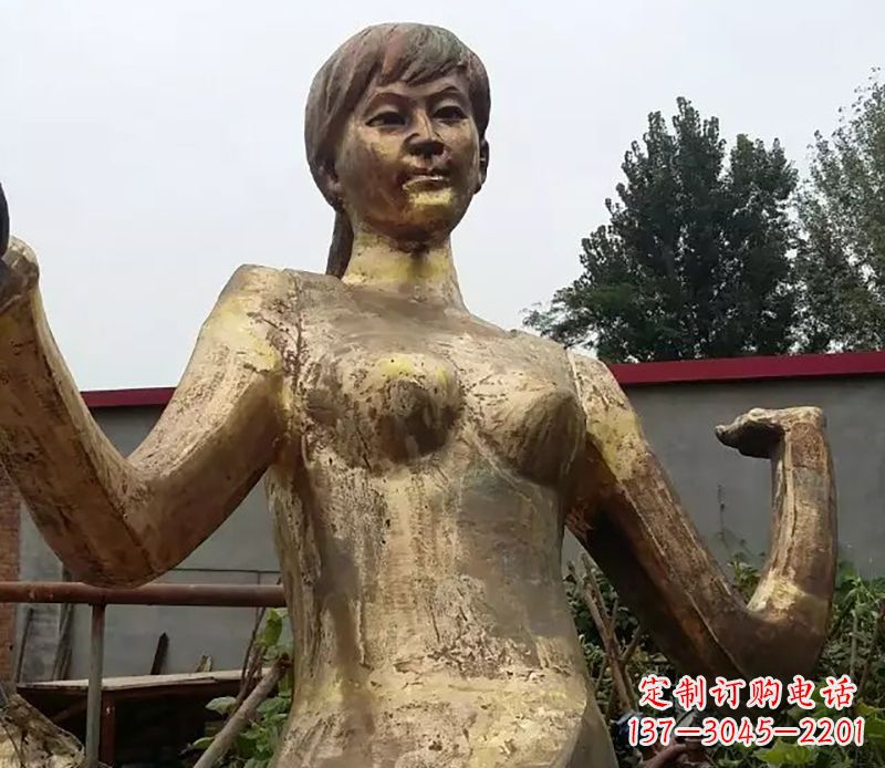 绵阳中领雕塑的精美青年雕塑经典实物塑造,给人…