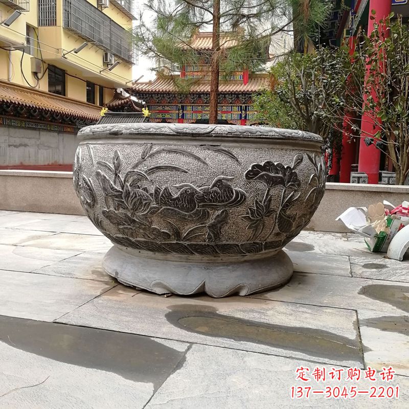 绵阳青石仿古鱼缸