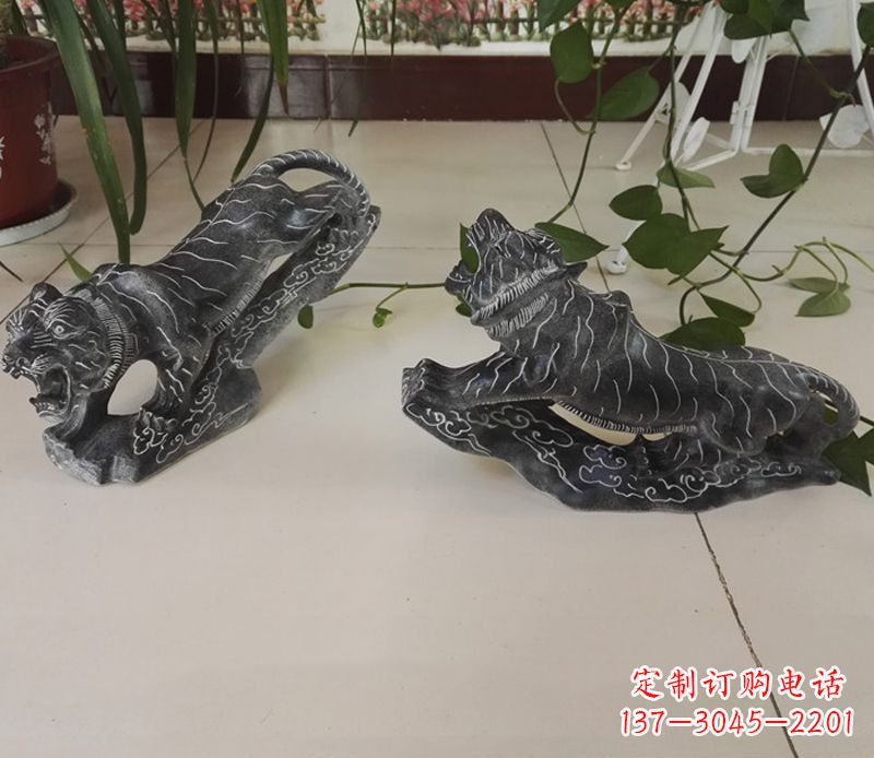 绵阳青石大型老虎雕塑是由中领雕塑设计制作的一…
