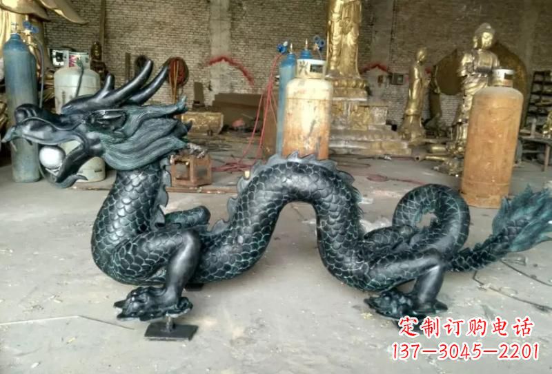 绵阳青铜龙戏珠专业装饰艺术雕塑