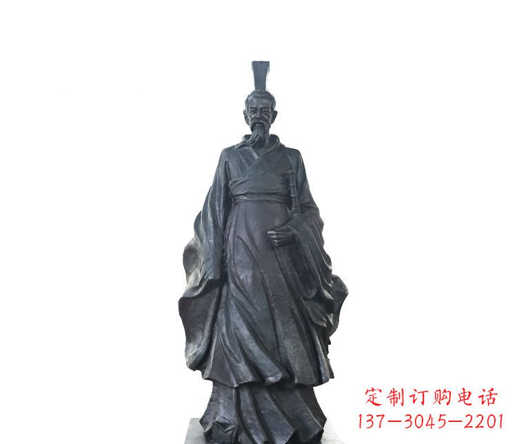 绵阳精美绝伦的屈原雕塑