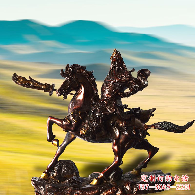 绵阳中领雕塑:关公铜雕,永不褪色的传奇