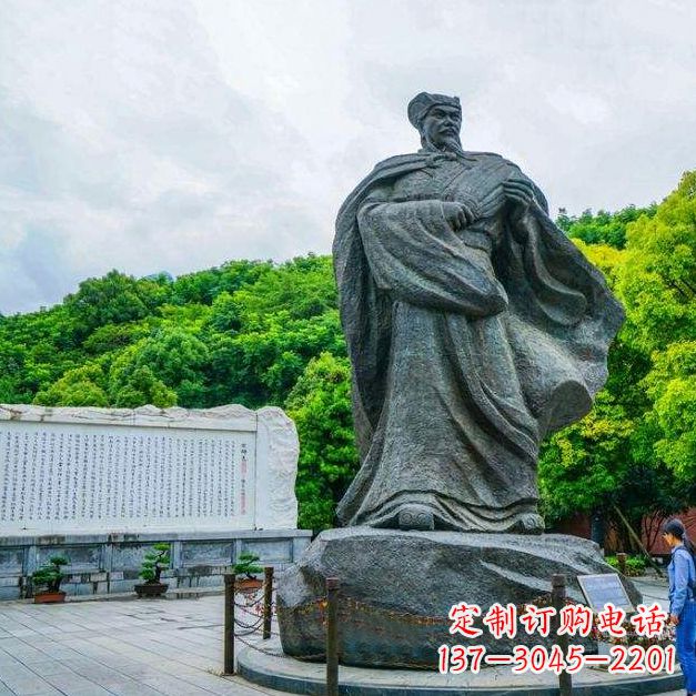 绵阳汇聚历史荣光——中领雕塑诸葛亮雕塑