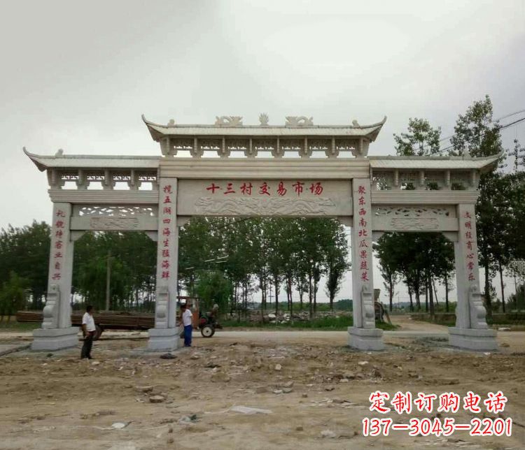 绵阳精美石牌坊雕塑,令你惊艳无比