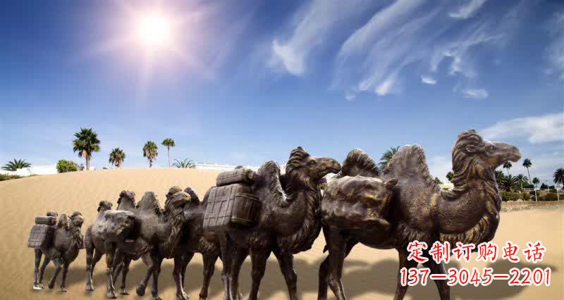 绵阳中领雕塑沙漠骆驼铜雕制作工艺与定制标准