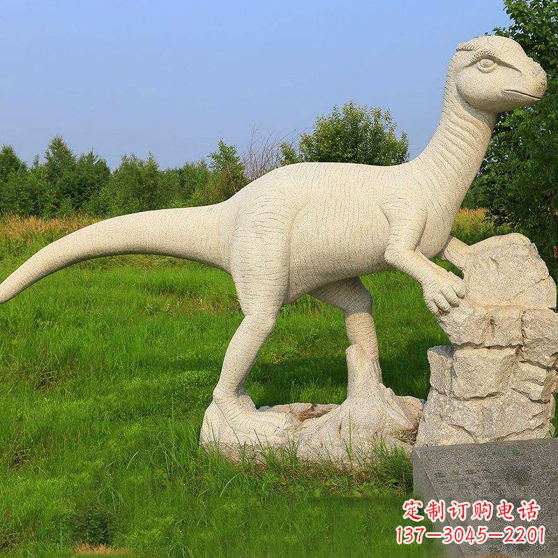 绵阳雕刻恐龙的砂岩艺术