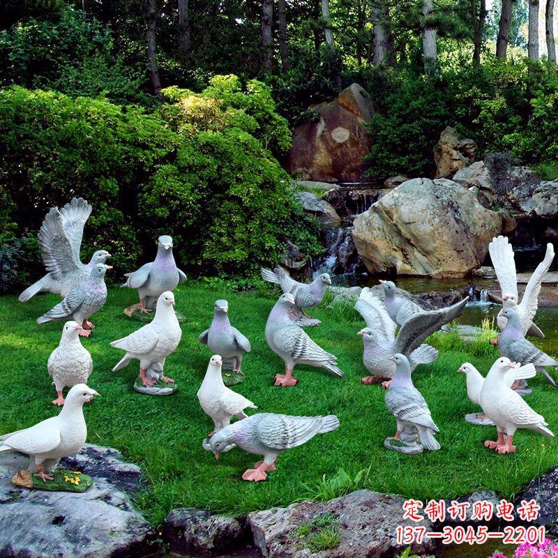 绵阳让和平飞翔,少女书籍和平鸽雕塑