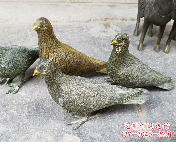 绵阳中领雕塑:少女与和平鸽的象征