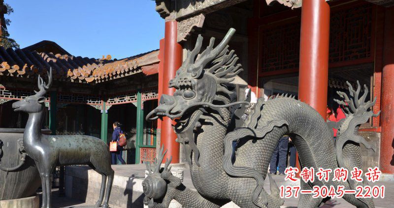绵阳神龙青铜神兽铜雕