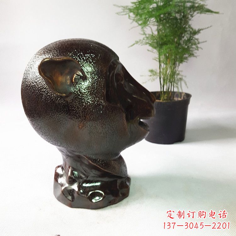 绵阳中领雕塑:精美艺术品——猴年生肖铜兽雕塑