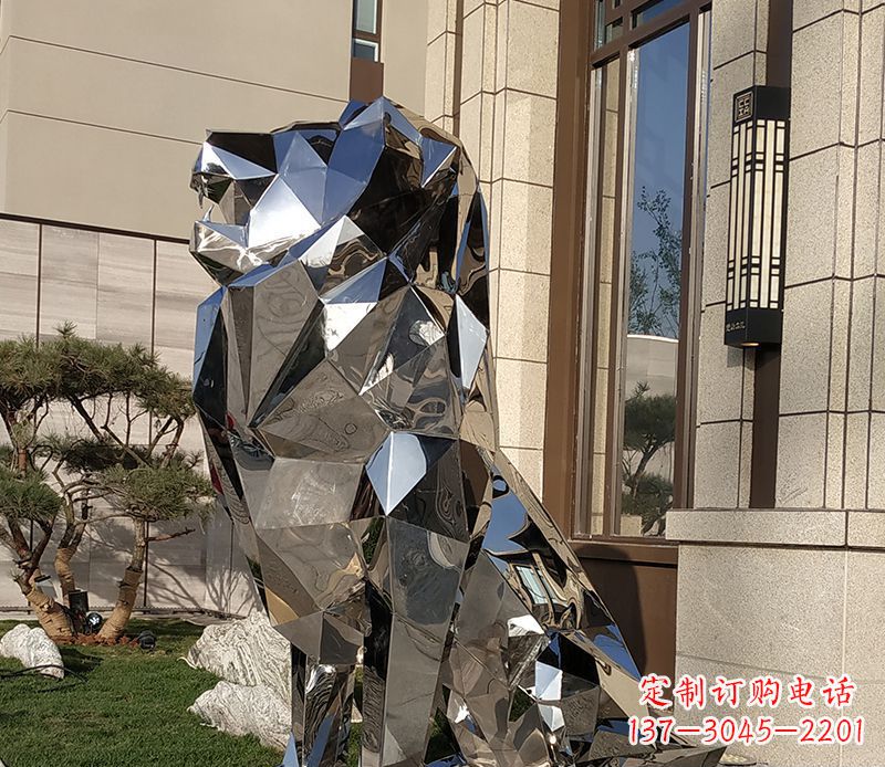 绵阳狮子雕塑门口摆件