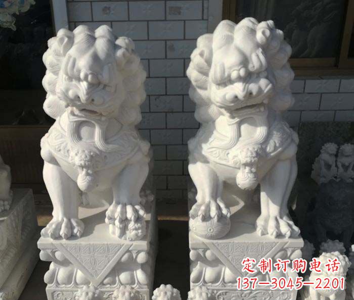 绵阳狮子门口石雕