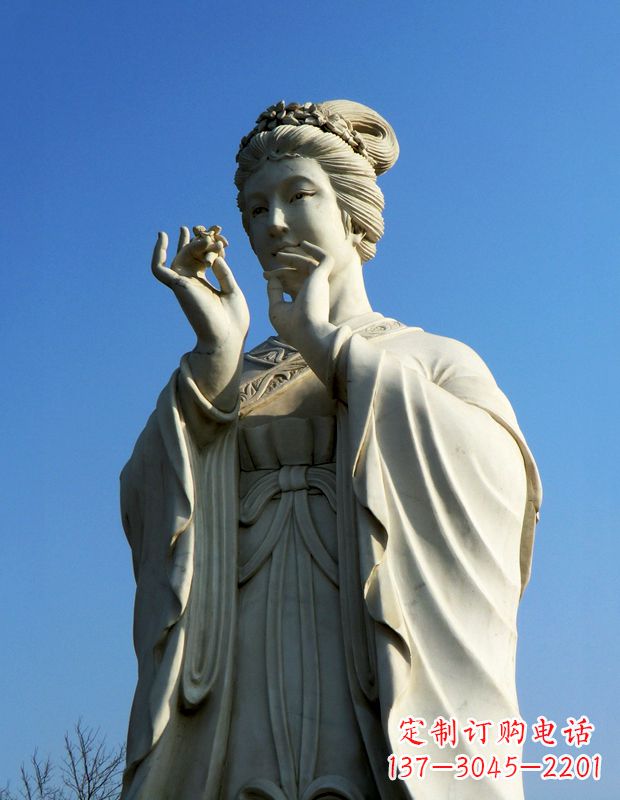 绵阳精美绝伦的古代美女雕像