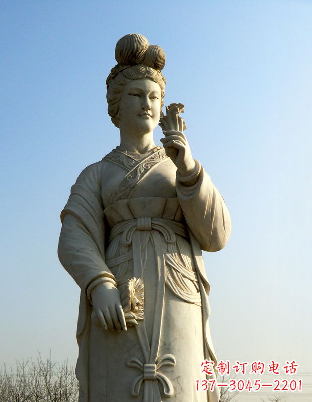 绵阳美女雕塑是由中领雕塑定制的古典美女雕像,…