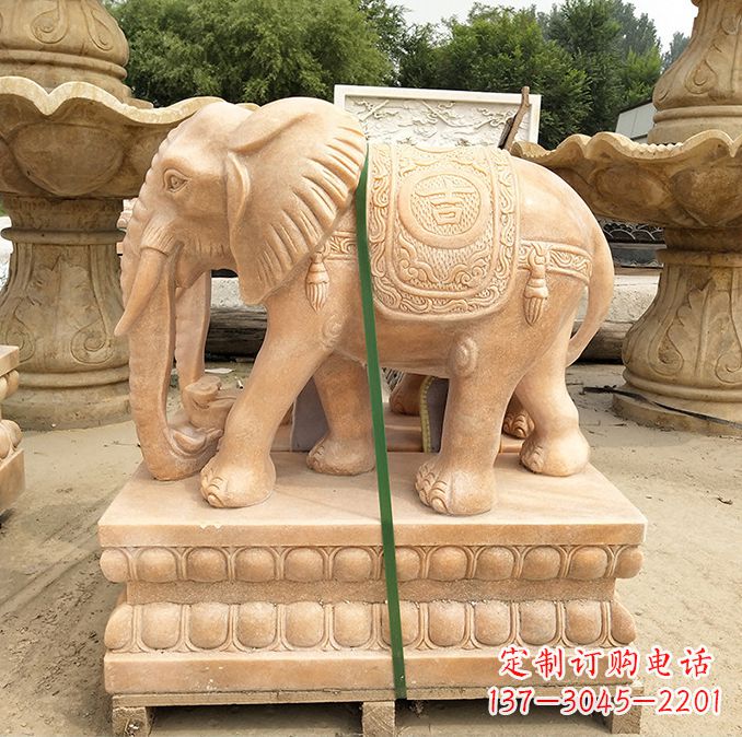 绵阳石材石雕大象