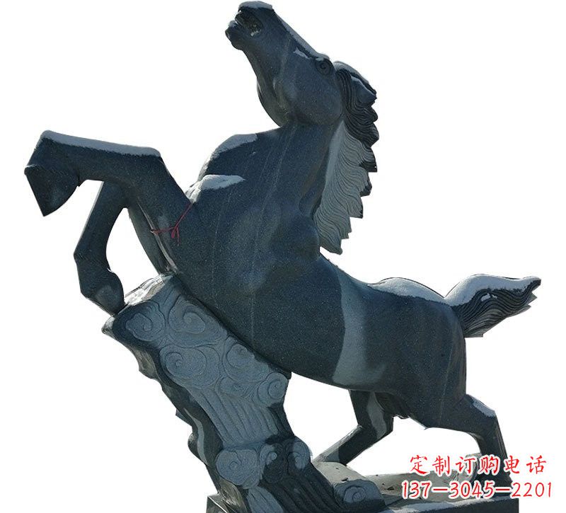 绵阳中领雕塑的高精度石质马雕塑,是由于其精美…